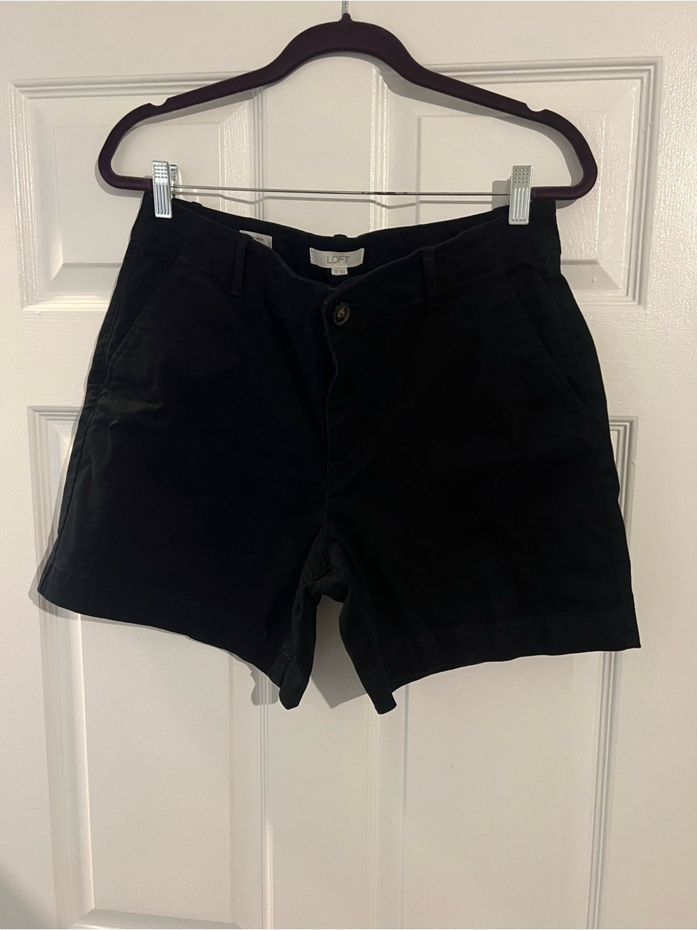 LOFT Black Women's Bermuda Shorts